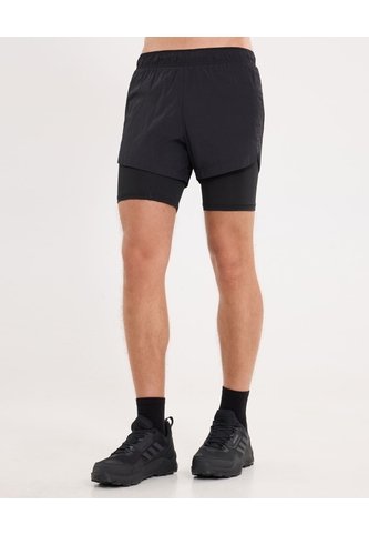 Bermuda Running Con Biker  Para Hombre Negro Atmos Atmos