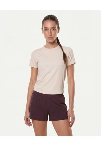 Short Running Con Brief Aeroflow  Para Mujer Café Atmos Atmos