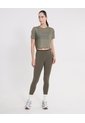 Leggins Regular Pretina Contraste Aerius  Para Mujer Verde Atmos de Atmos