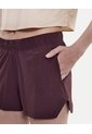 Short Running Con Brief Aeroflow  Para Mujer Café Atmos de Atmos