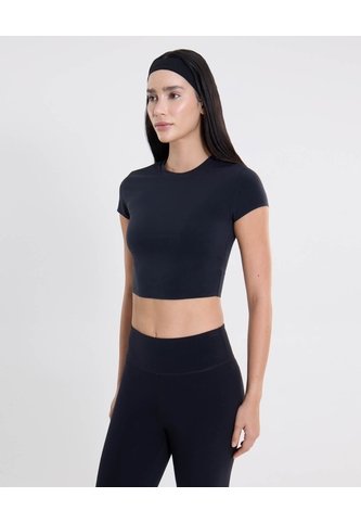 Camiseta Training Aerius Bonding  Para Mujer Negro Atmos Atmos