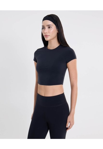 Camiseta Training Aerius Bonding  Para Mujer Negro Atmos