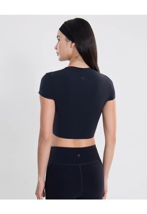 Camiseta Training Aerius Bonding  Para Mujer Negro Atmos