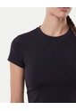 Camiseta Training Aerius Bonding  Para Mujer Negro Atmos de Atmos