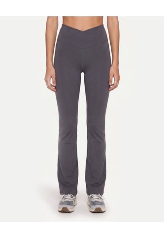 Leggings Flare Pretina Cruzada  Para Mujer Verde Atmos Atmos