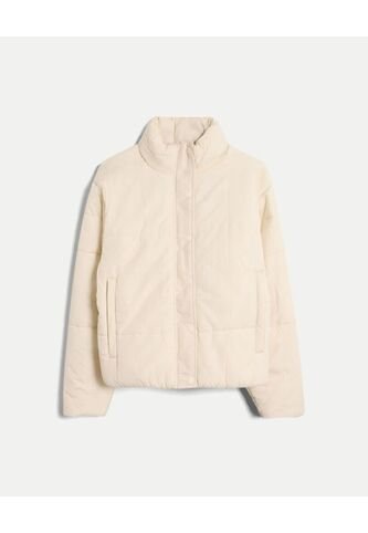 Chaqueta Para Mujer Acolchada Color Crema Marca Atmos #31080048 Atmos