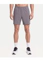 Bermuda Training 7 Pulgadas Con Biker Sabadel  Para Hombre Gris Atmos de Atmos