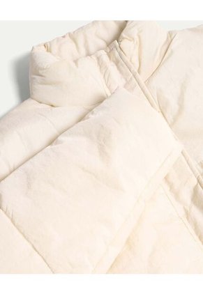 Chaqueta Para Mujer Acolchada Color Crema Marca Atmos #31080048