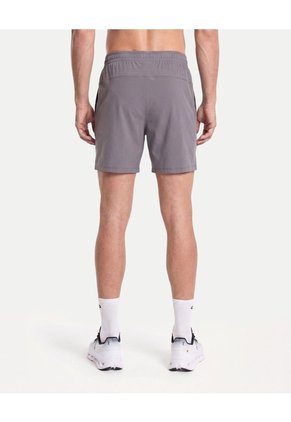 Bermuda Training 7 Pulgadas Con Biker Sabadel  Para Hombre Gris Atmos