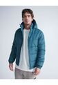 Chaqueta Para Hombre Acolchada Color Verde  Marca Atmos #32080006 de Atmos