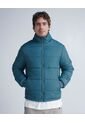 Chaqueta Para Hombre Acolchada Color Verde  Marca Atmos #32080006 de Atmos
