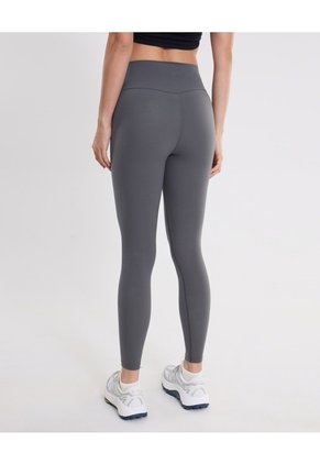 Leggins Pretina Cruzada Aerius Skin  Para Mujer Gris Atmos