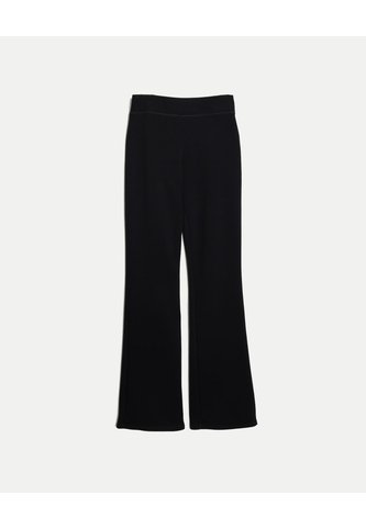 Pantalón Flare Plush  Para Mujer Negro Atmos Atmos