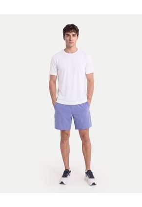 Camiseta Basica Training Nylflow  Para Hombre Blanco Atmos