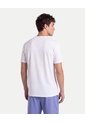 Camiseta Basica Training Nylflow  Para Hombre Blanco Atmos de Atmos