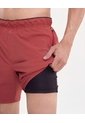 Short Training Con Biker Interno De 7 Pulgadas  Para Hombre Terracota Atmos de Atmos