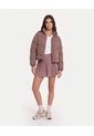 Falda Training Plisada Mesh  Para Mujer Morado Atmos de Atmos
