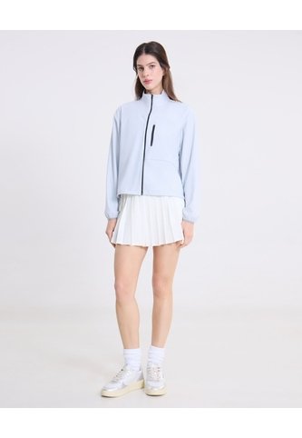 Chaqueta Full Zipper Hooka  Para Mujer Azul Atmos Atmos