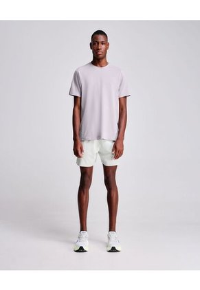 Camiseta Para Hombre Manga Corta Cuello Redondo Color Gris  Marca Atmos #32090170