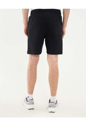 Bermuda Para Hombre Regular Corto Color Negro Marca Atmos #32100066