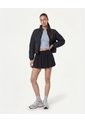 Chaqueta Acolchada Cuello Alto  Para Mujer Negro Atmos de Atmos