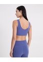 Top Soporte Medio Aerius Skin Plus  Para Mujer Azul Atmos de Atmos