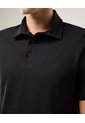 Polo Manga Corta Algodón  Para Hombre Negro Atmos de Atmos