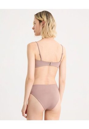 Top De Tiras Ajustables  Para Mujer Café Atmos