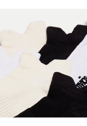 Pack X 3 Medias Tobilleras X3 Para Mujer Negro Atmos