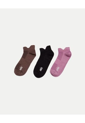 Medias Para Mujer Invisible Color Café Marca Atmos #31980036 Atmos