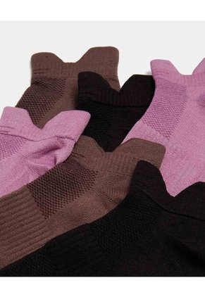 Medias Para Mujer Invisible Color Café Marca Atmos #31980036