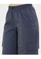 Pantalón Cargo Rompevientos  Para Mujer Azul Atmos de Atmos