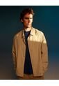 Chaqueta Sobrecamisa Técnica  Para Hombre Beige Atmos de Atmos