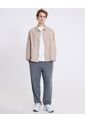 Chaqueta Sobrecamisa Técnica  Para Hombre Beige Atmos de Atmos