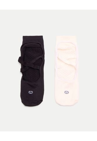 Medias X2 Para Mujer Valeta Color Negro Marca Atmos #31980062 Atmos