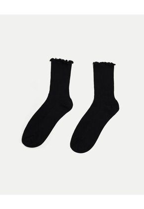 Medias X2 Para Mujer Caña Media Color Negro Marca Atmos #31980068