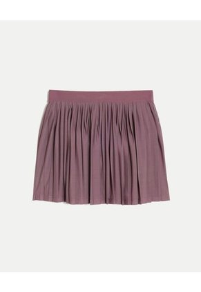 Falda Para Mujer Medio Color Morado Marca Atmos #31140037