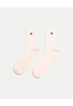 Medias X2 Para Mujer Caña Media Color Negro Marca Atmos #31980066