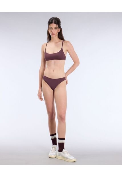 Panty  Para Mujer Clasico Color Vino Marca Atmos #31800118