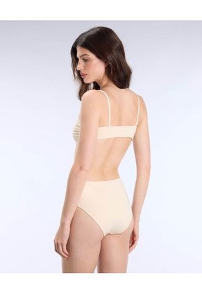 Top  Para Mujer  Color Crema Marca Atmos #31220197