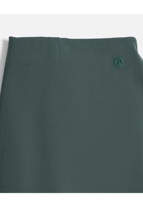 Falda Para Mujer Medio Color Verde Marca Atmos #31140033