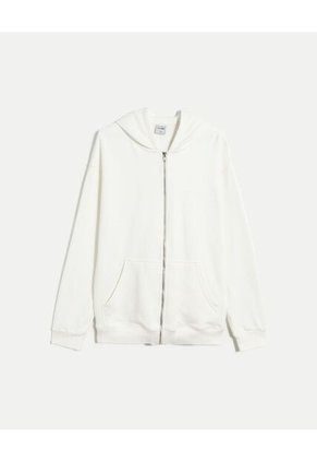 Buzo Para Hombre Zipper Color Marfil Marca Atmos #32060064