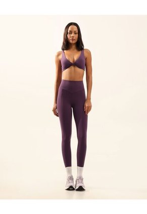 Leggins  Para Mujer Largo Color Morado Marca Atmos #31230125