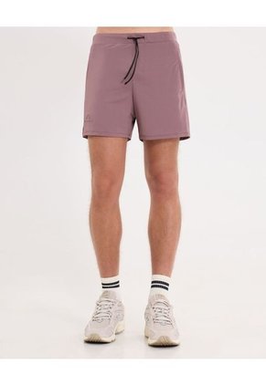 Short Con Bóxer Interno Y Cordón Ajustable Para Hombre Lila Atmos