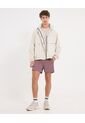 Short Con Bóxer Interno Y Cordón Ajustable  Para Hombre Lila Atmos de Atmos