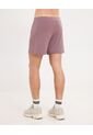 Short Con Bóxer Interno Y Cordón Ajustable  Para Hombre Lila Atmos de Atmos