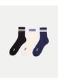 Pack X3 Medias Caña Media X3 Para Hombre Surtido Atmos de Atmos