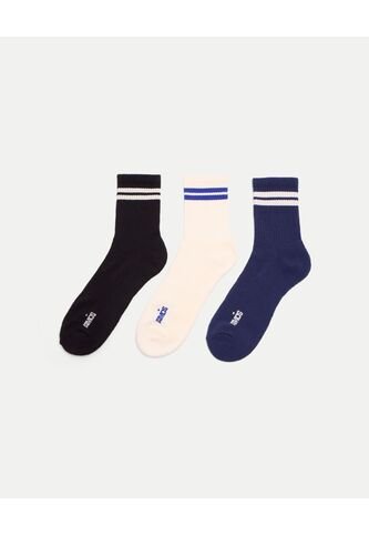 Pack X3 Medias Caña Media X3 Para Hombre Surtido Atmos Atmos