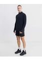 Short Training Largo Con Biker  Para Hombre Negro Atmos de Atmos