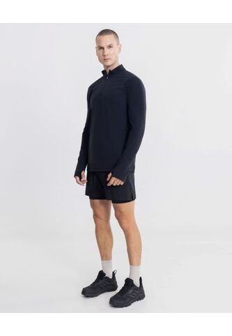 Short Training Largo Con Biker  Para Hombre Negro Atmos Atmos